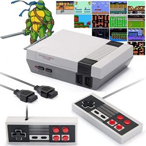 Classic Retro Game Console, Plug and Play for Old School Video Game Console Built-in 620 Games with 2 Classic Controllers