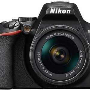 Nikon D3500 DSLR Camera with 18-55mm Lens (1590) USA Model + 64GB Card + 2 x EN-EL14a Battery + Corel Photo Software + Case + 3 Piece Filter Kit + Telephoto Lens + Color Filter Kit + More
