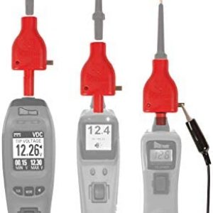 Power Probe 5 volt reference adapter will connect to any Power Probe Tek circuit-tester and limit the voltage to a5-volt reference