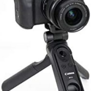 Canon EOS M50 Mark II Content Creator Kit, Mirrorless 4K Vlogging Camera Kit Includes EF-M 15-45mm Lens, Tripod Grip, Stereo Microphone