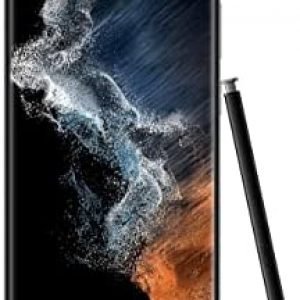 SAMSUNG Galaxy S22 Ultra Cell Phone, Factory Unlocked Android Smartphone, 256GB, 8K Camera & Video, Brightest Display Screen, S Pen, Long Battery Life, Fast 4nm Processor, US Version, Phantom White