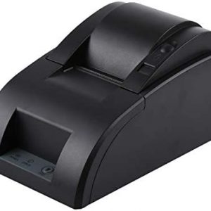 LUOKANGFAN LLKKFF Office Electronics Receipt Printers T58ZP Parallel Port 58mm Thermal Printer(Black) Printer Accessory