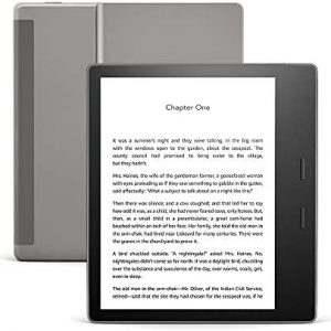 International Version – Kindle Oasis – Now with adjustable warm light – 8 GB, Graphite