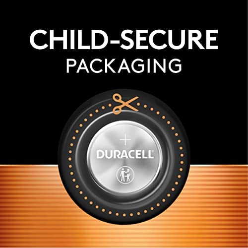 Duracell CR2032 3V Lithium Battery, Child Safety Features, 4 Count Pack, Lithium Coin Battery for Key Fob, Car Remote, Glucose Monitor, CR Lithium 3 Volt Cell - Image 4