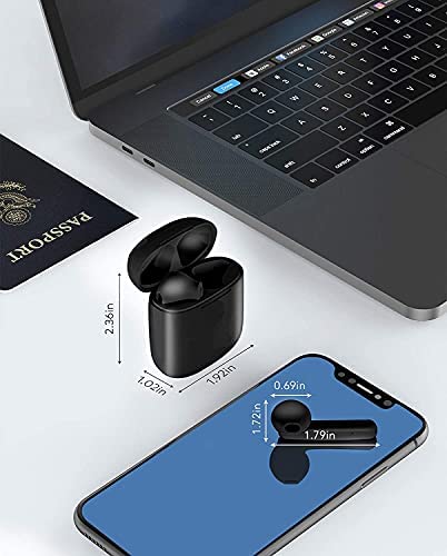 Wireless Earbuds, Bluetooth 5.1 Earbuds HiFi Sterero with 35H Playtime, IPX5 Waterproof True Wireless Earbuds with Microphone, Bluetooth Headphones for Sport and Working,for Android/iOS/Mac etc - Image 6