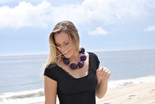 Nano-Ice Cooling Necklace - Purple | Beat the Heat in Style! | Take out of Freezer for Hours of Cooling Relief! - Image 4