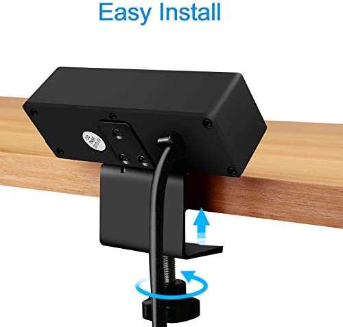 CCCEI 3 Outlet Desk Clamp Power Strip with USB Ports, Desktop Power Strip Surge Protector 1200J. Desk Mount Charging Power Station, on Desk Edge Power Outlet 125V 12A 1500W. - Image 5