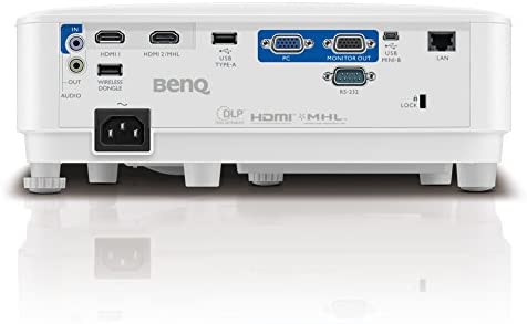 BenQ MH733 1080P Business Projector | 4000 Lumens for Lights On Enjoyment | 16,000:1 Contrast Ratio for Crisp Picture | Keystone for Flexible Setup - Image 2