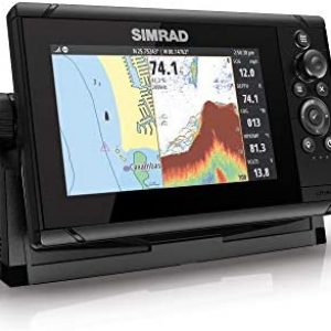 Simrad Cruise 7-7-inch GPS Chartplotter with 83/200 Transducer, Preloaded C-MAP US Coastal Maps,000-14996-001