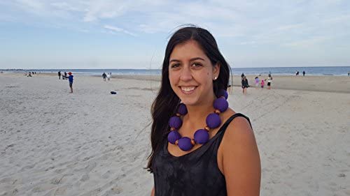 Nano-Ice Cooling Necklace - Purple | Beat the Heat in Style! | Take out of Freezer for Hours of Cooling Relief! - Image 2