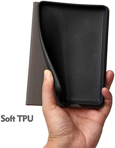 E-Reader Case for 10th Generation-2018 PU Leather Cover H01 – Brown - Image 6