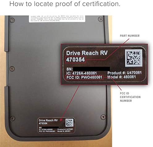 weBoost Drive Reach RV - Cell Phone Signal Booster kit | Boosts 4G LTE & 5G for All U.S. Carriers - Verizon, AT&T, T-Mobile & more | Made in the U.S. | FCC Approved (model 470354) - Image 9