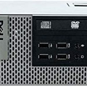 Dell Optiplex 7010 PC with 2 x 24 FHD Monitors, AC600Mbps WiFi, Wireless Keyboard and ,GEl pad, i7, 16GB , 1TB SSD Storage, Windows 10 (Renewed)