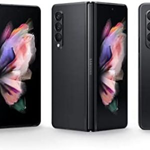 SAMSUNG Galaxy Z Fold 3 5G Cell Phone, Factory Unlocked 2-in-1 Android Smartphone Tablet, 512GB, 120Hz, Foldable Dual Screen, Under Display Camera, US Version, Phantom Black