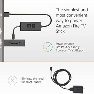 Made for Amazon, USB Power Cable (Eliminates the Need for AC Adapter)