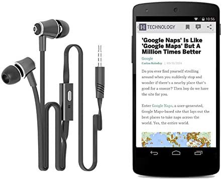 Kindle Fire Earbuds, Fire HD 8 HD 10,Xperia XZ Premium/Xperia XZs/ L1,in Ear Headset Smart Android Cell Phones Wired Earbuds for Google Pixel 4A - Image 4