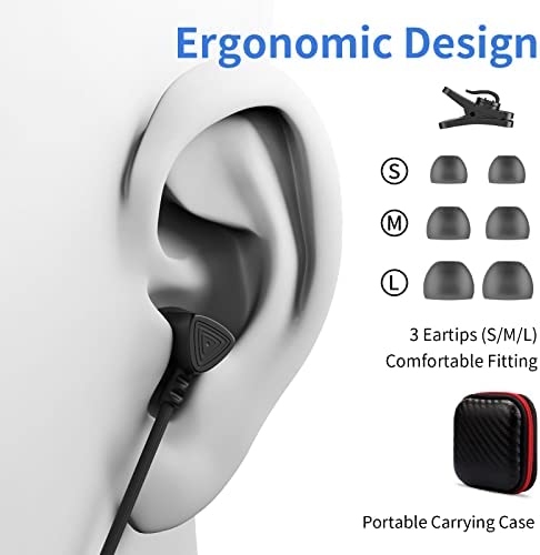 TITACUTE USB C Headphone for Samsung S22 Ultra S21 S20 FE Galaxy Z Flip 3 4 Fold A53 Digital Type C Earphone with Microphone Noise Canceling Wired Earbuds for iPad Pro Air Mini Pixel 6 5 OnePlus Black - Image 5