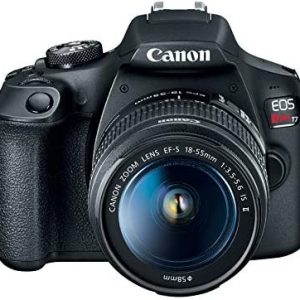 Canon EOS Rebel T7 DSLR Camera with 18-55mm Lens | Built-in Wi-Fi | 24.1 MP CMOS Sensor | DIGIC 4+ Image Processor and Full HD Videos
