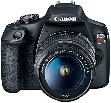 Canon EOS Rebel T7 DSLR Camera with 18-55mm Lens | Built-in Wi-Fi | 24.1 MP CMOS Sensor | DIGIC 4+ Image Processor and Full HD Videos - Image 2