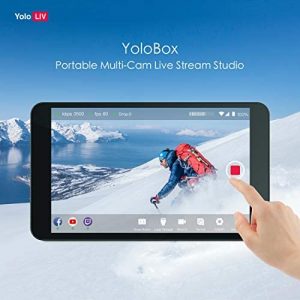 YOLOLIV YoloBox Portable Live Stream Studio Equipment Encoder Switcher Recorder Monitor