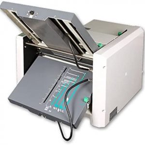 Dynafold DE-380 Commercial Grade High Performance Digital Paper Folder, Easy operation, Error Detection, Jam Sensor, Eject Sensor, Variable Speed, Load Up to 500 Sheets, Electronic Counter