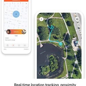 Jiobit – Smallest GPS Tracker for Kids, Cats, Dogs, Elderly, Adults | Tiny, Waterproof, Durable, Encrypted | Real-Time Location | Long-lasting Battery | Cellular, Bluetooth, WiFi | Fits on Pet Collars