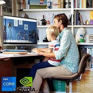 Acer Aspire C27-1655-UA93 AIO Desktop | 27″ Full HD IPS Display | 11th Gen Intel Core i7-1165G7 | NVIDIA GeForce MX330 | 16GB DDR4 | 512GB SSD | 1TB HDD | Intel Wireless Wi-Fi 6 | Windows 10 Pro