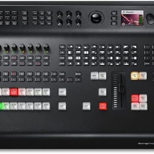 Blackmagic Design ATEM Television Studio Pro 4K Live Production Switcher with 6ft Power Cord and 5 Pack of Solid Signal Cable Ties (SWATEMTVSTU/PRO4K)