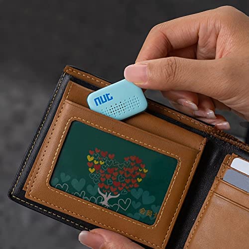 Nutale Key Finder Locator Mini Smart Bluetooth Tracker Anti-Lost Bidirectional Alarm Mode Wallet Tracker Key Finder Keychain for Find Key Pets Luggage Wallet - Blue (4Pack) - Image 3