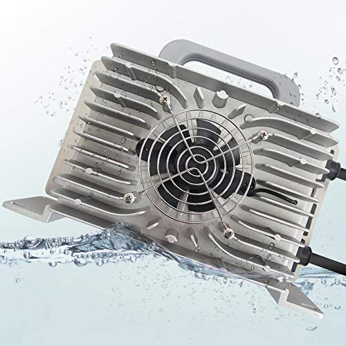 48V 15A Battery Charger for Yamaha Golf Cart G19 G22, with 2 Pin Plug, IP67 Waterproof - Image 3