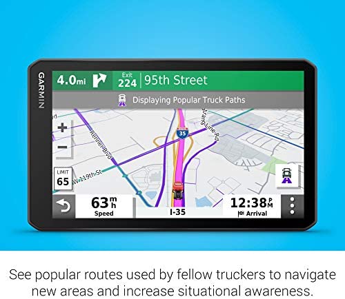 Garmin dezl OTR700, 7-inch GPS Truck Navigator, Easy-to-read Touchscreen Display, Custom Truck Routing and Load-to-dock Guidance, 7 Inch - Image 5