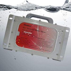 48V 15A Battery Charger for Yamaha Golf Cart G19 G22, with 2 Pin Plug, IP67 Waterproof