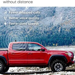 SolidRF MobileForce 4G Cell Phone Signal Booster 3G 4G LTE Cell Phone Booster Mobile Phone Signal Booster Cell Signal Amplifier Repeater For Car All Carriers