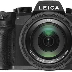 Leica V – Lux 5 Digital Camera (19121) + 64GB Extreme Pro Card + Corel Photo Software + Extra Battery + LED Video Light + Card Reader + 3 Piece Filter Kit + Case + and More – Deluxe Bundle