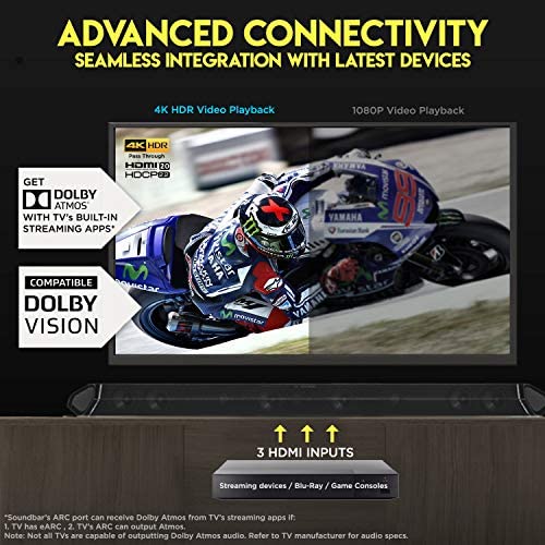 Nakamichi Shockwafe Ultra 9.2.4 Channel 1000W Dolby Atmos/DTS:X Soundbar with Dual 10" Subwoofers (Wireless) & 4 Rear Surround Speakers. Enjoy Plug and Play Explosive Bass & High End Cinema Surround - Image 5