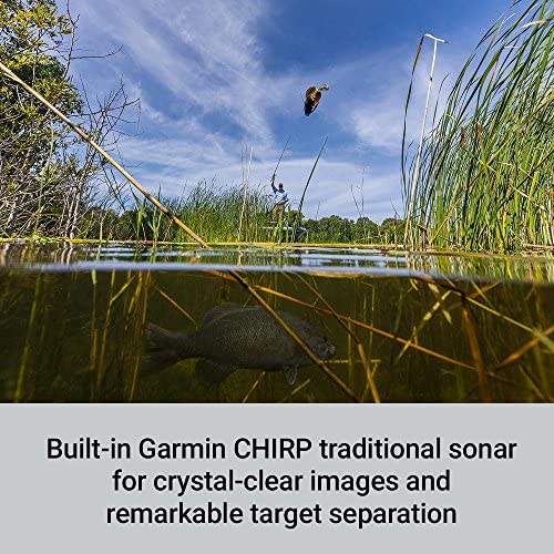 Garmin Striker Plus 5cv with Transducer, 5" GPS Fishfinder with CHIRP Traditional and ClearVu Scanning Sonar Transducer and Built In Quickdraw Contours Mapping Software - Image 4