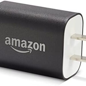 Amazon 9W Official OEM USB Charger and Power Adapter for Fire Tablets, Kindle eReaders, and Echo Dot