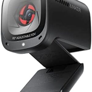 Anker PowerConf C200 2K Mac Webcam, Webcam for Laptop, Computer Camera, with AI-Noise Canceling Microphones, Stereo Mics, Adjustable Field of View, Low-Light Correction, Built-in Privacy Cover