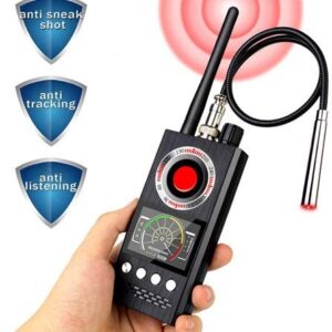 Anti-Spy Wireless RF Signal Detector [Latest Professional Version] Bug GPS Camera Signal Detector，Detection GPS Tracker Hidden Camera Eavesdropping Device Signal Detector