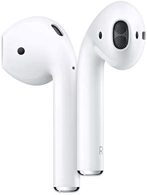 Apple AirPods (2nd Generation) Wireless Earbuds with Lightning Charging Case Included. Over 24 Hours of Battery Life, Effortless Setup. Bluetooth Headphones for iPhone