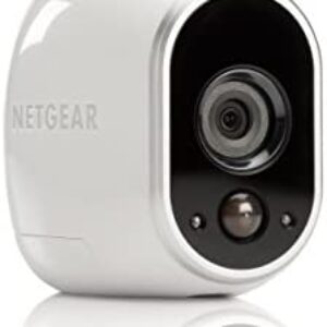 Arlo – Wireless Home Security Camera System | Night vision, Indoor/Outdoor, HD Video, Wall Mount | Includes Cloud Storage & Required Base Station | 1-Camera System (VMS3130)