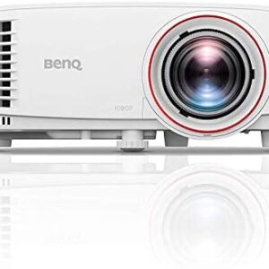 BenQ TH671ST 1080p Short Throw Gaming Projector | Gaming Mode for Intense Low Input Lag Action | 3000 Lumens for Lights On Entertainment | 3 Year Industry Leading Warranty
