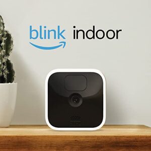 Blink Indoor – wireless, HD security camera with two-year battery life, motion detection, and two-way audio – 1 camera kit