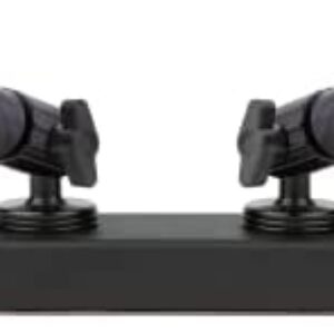 Bulletpoint Dash Mount Cell Phone Holder RAM Truck Compatible (2019+ 1500, 2500, 3500 and TRX) with 20mm Ball Mount – Compatible with iPhone and Android Smartphones (Dual Ball with 2 Phone Holders)