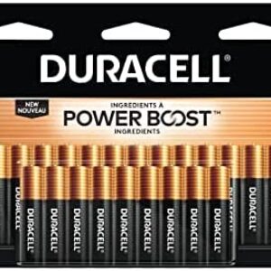 Duracell Coppertop AAA Batteries with Power Boost Ingredients, 24 Count Pack Triple A Battery with Long-Lasting Power, Alkaline AAA Battery for Household and Office Devices
