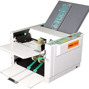 Dynafold DE-380 Commercial Grade High Performance Digital Paper Folder, Easy operation, Error Detection, Jam Sensor, Eject Sensor, Variable Speed, Load Up to 500 Sheets, Electronic Counter
