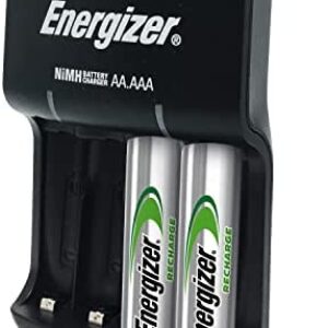 Energizer Recharge, Basic Charger for Rechargeable Batteries, 1 Count