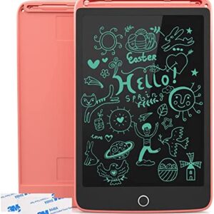 Enotepad LCD Writing Tablet 1 Pack, 8.5 Inch Drawing Board with 2 Magnets, Erasable Handwriting Pad, Portable LCD Doodle Board, Electronic Children’s Tablet Writing Pad Pink for Home School Office