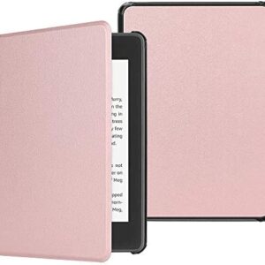 Fintie Slimshell Case for 6″ Kindle Paperwhite (10th Generation, 2018 Release) – Premium Lightweight PU Leather Cover with Auto Sleep/Wake for Amazon Kindle Paperwhite E-Reader, Rose Gold