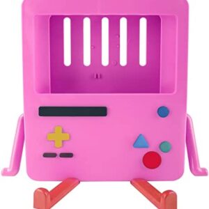 GRAPMKTG Charging Stand for Nintendo Switch OLED Accessories Portable Dock Compatible Cute Holder Playstand Video Game Room Decor Protector Gift Men Women Kids Boys Girls Adults Pink